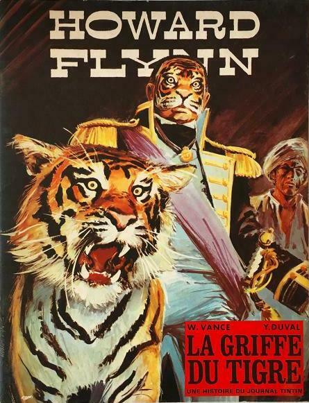 Couverture de Howard Flynn -3- La griffe du tigre