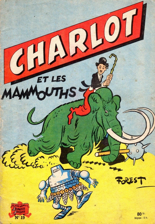 Couverture de Charlot (SPE) -19-  Charlot et les mammouths