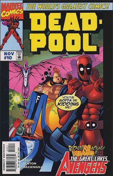 Couverture de Deadpool Vol.3 (Marvel Comics - 1997) -10- Road-trip roulette