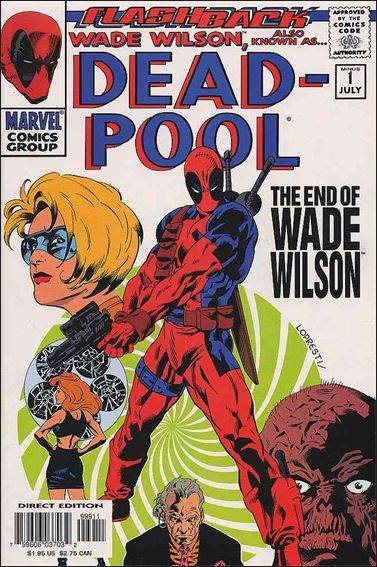 Couverture de Deadpool Vol.3 (Marvel Comics - 1997) --1- Paradigm lost