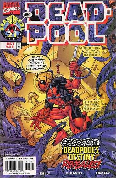 Couverture de Deadpool Vol.3 (Marvel Comics - 1997) -21- Smells like prologue