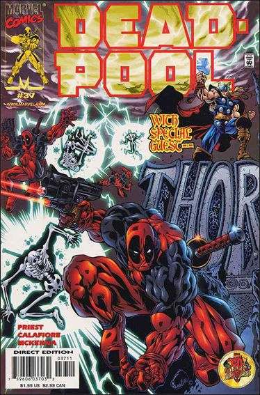 Couverture de Deadpool Vol.3 (Marvel Comics - 1997) -37- Chapter x benediction part four of a three part series