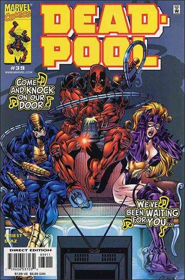 Couverture de Deadpool Vol.3 (Marvel Comics - 1997) -39- Johnny handsome scene two
