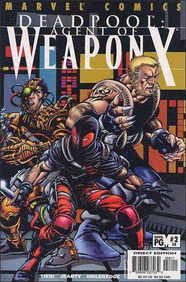Couverture de Deadpool Vol.3 (Marvel Comics - 1997) -58- Agent of Weapon X part 2: Makeover