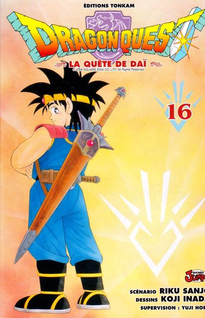 Couverture de Dragon Quest - La quête de Daï -16- L'épée de Daï
