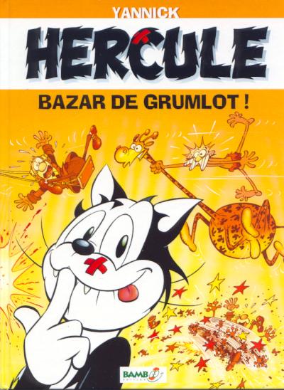 Couverture de Hercule (Yannick) -6- Bazar de Grumlot !