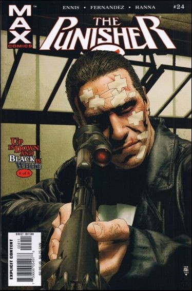 Couverture de The punisher MAX (2004) -24- Up is down and black is white part 6