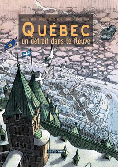 Québec. un détroit dans le fleuve