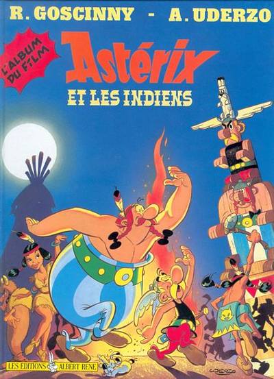 Couverture de Astérix (Hors Série) -C04- Astérix et les Indiens - L'Album du film
