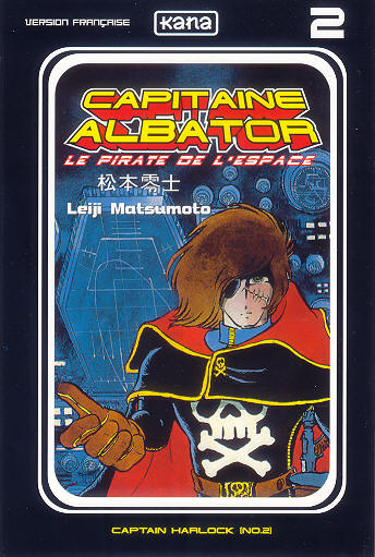 Couverture de Capitaine Albator - Le pirate de l'espace -2- Captain Harlock (n°02)