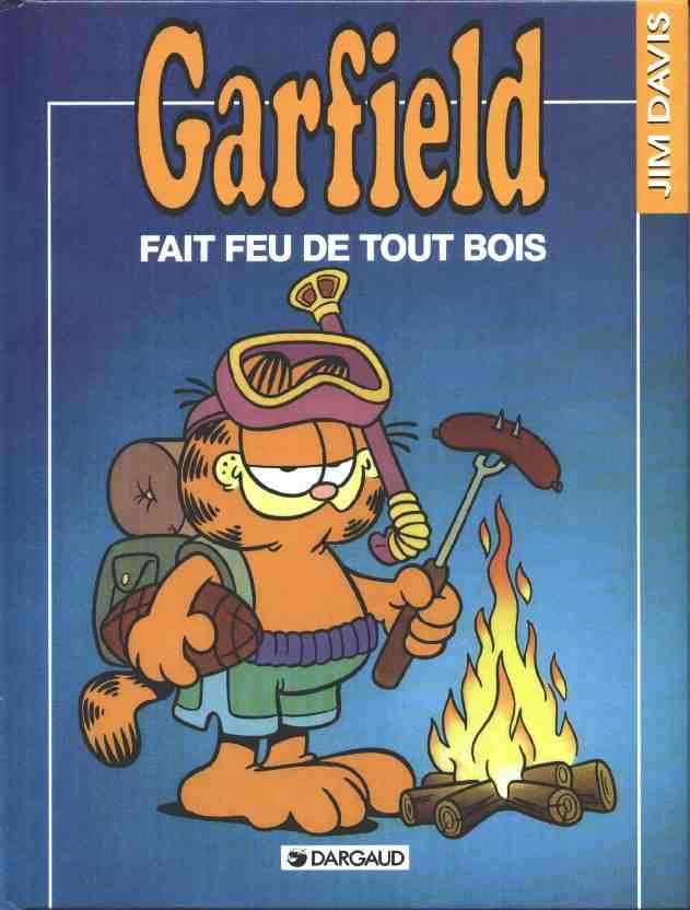 Couverture de Garfield (Dargaud) -16- Garfield fait feu de tout bois