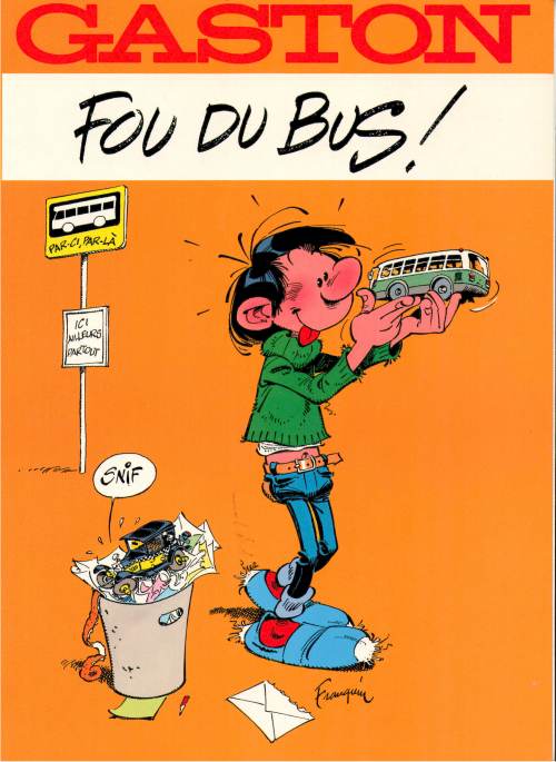 Gaston - Hors-série : Fou du bus