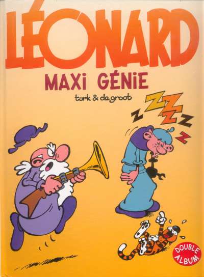Couverture de Léonard -HS4- Maxi génie