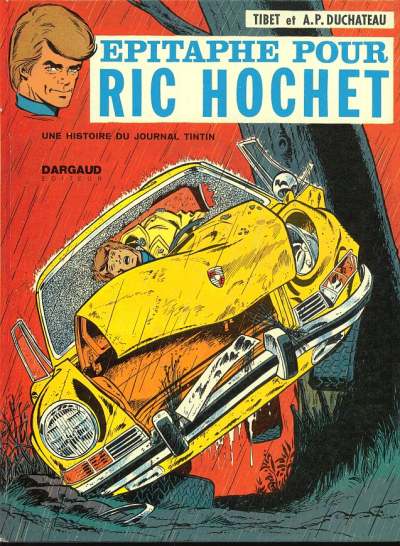 Couverture de Ric Hochet -17- Épitaphe pour Ric Hochet