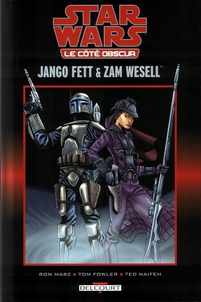 Couverture de Star Wars - Le côté obscur -1- Jango Fett & Zam Wesell