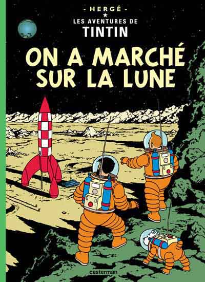 les aventures de tintin on a marche sur la lune