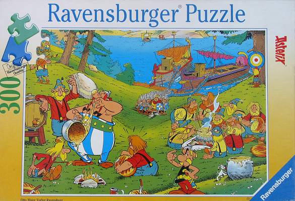 Puzzle Ravensburger - 300 pièces 59puzzleAsterixChezLesHelvetesRavensburger1_27112007_180756