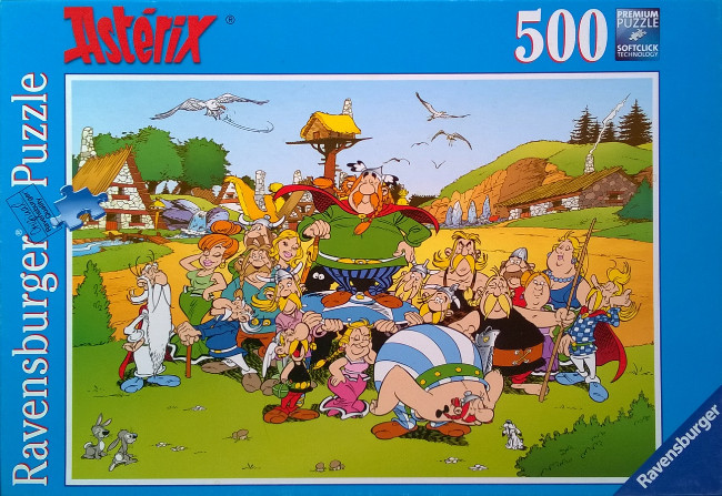 Puzzles - ASTERIX. PUZZLE DE 200 PIÈCES. ASTERIX ET LES PIRATES. EDITION  ALLEMANDE. 1988 LES ED. ALBERT RENE / GOSCINNY - UDERZO.