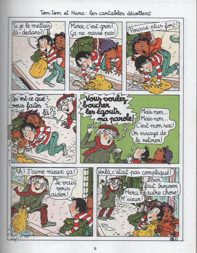 BD Tom Tom et Nana Tome 4a Les cartables decollent