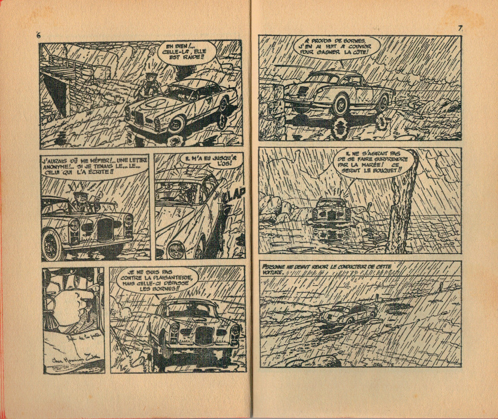 Gil Jourdan 3 La voiture immergée