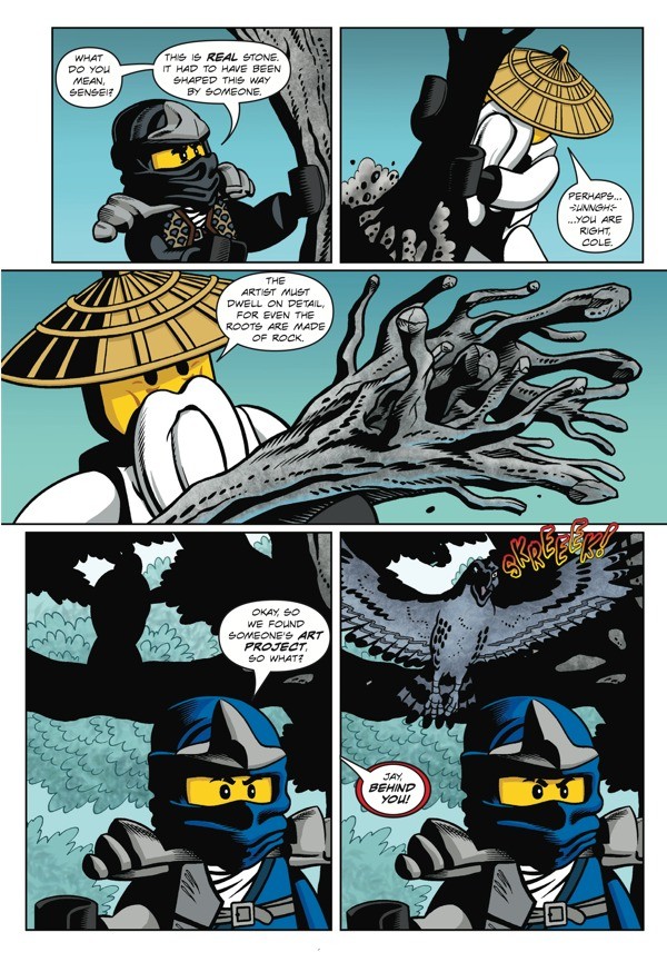 bande dessinee ninjago