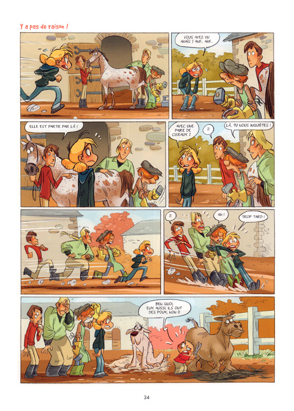 Camomille et les chevaux tome 1