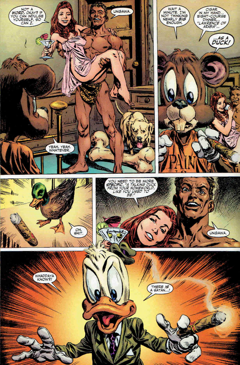 Howard the Duck (2002) - Boarding house of mystery.