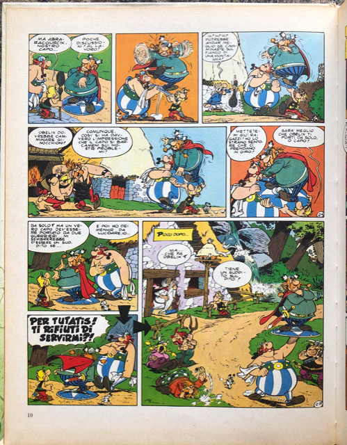 Astérix (en italien) 16 Asterix e gli elvezi