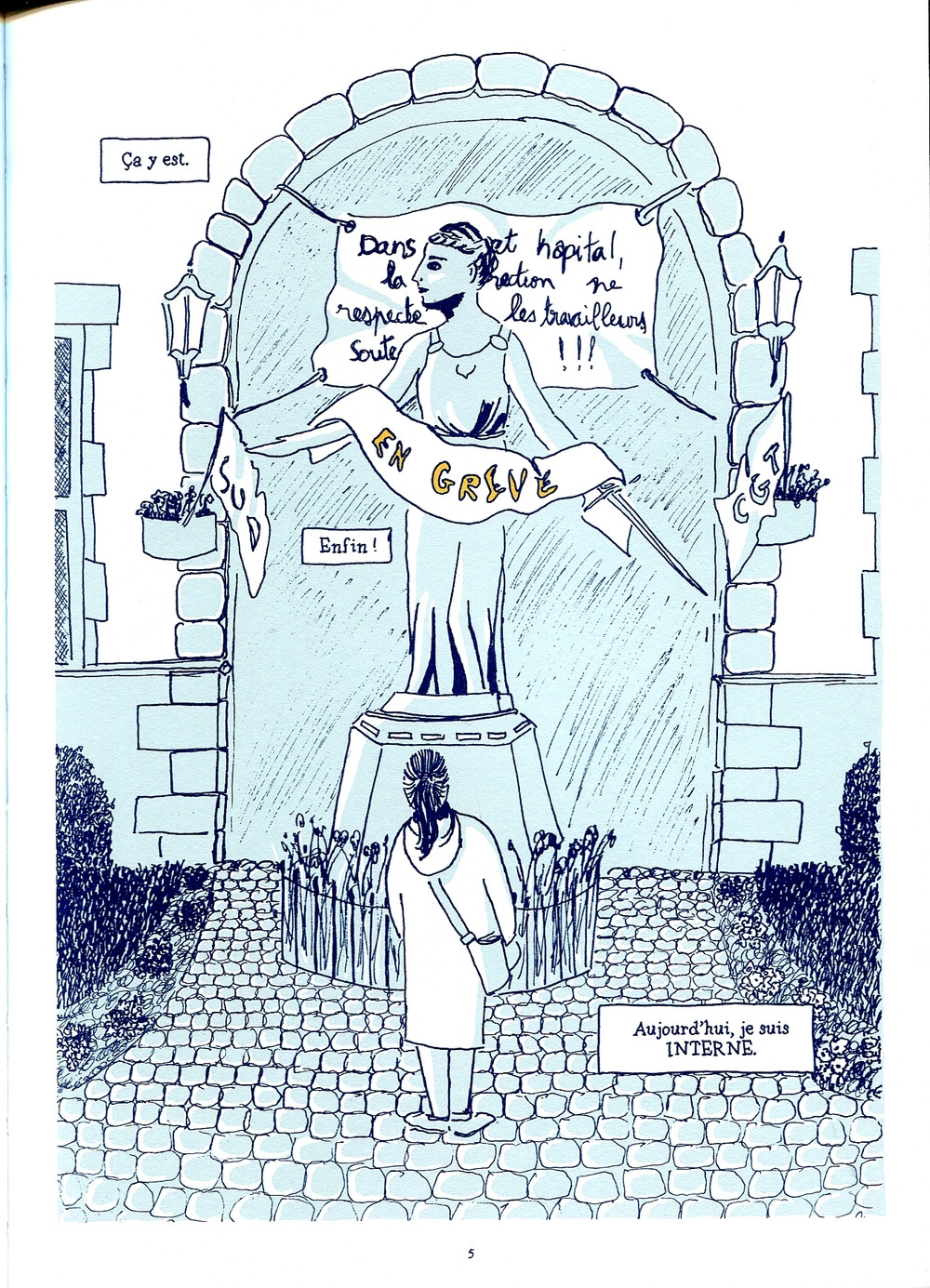 Le syndrome de l'imposteur Parcours d'une interne en psychiatrie BD