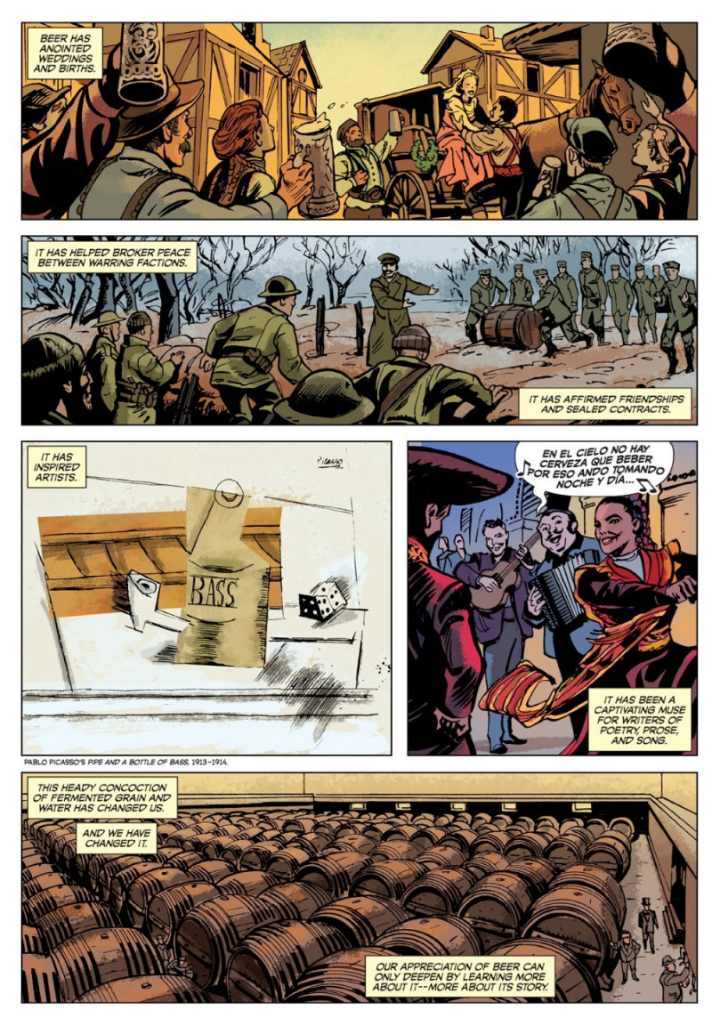 The comic Book Story of Beer - BD, informations, cotes