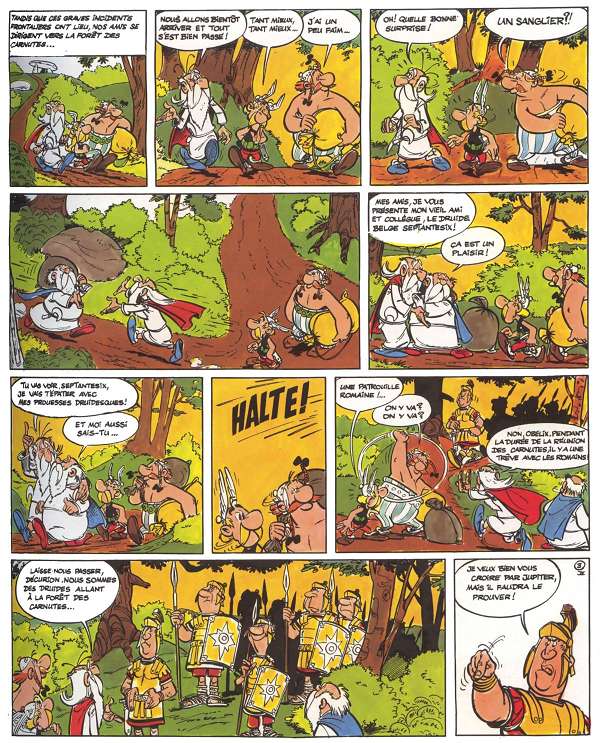 bande dessinee asterix et obelix en ligne