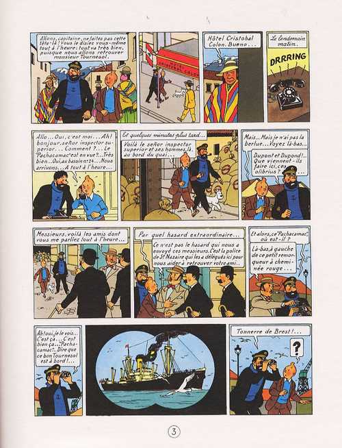 bande dessinee francaise tintin