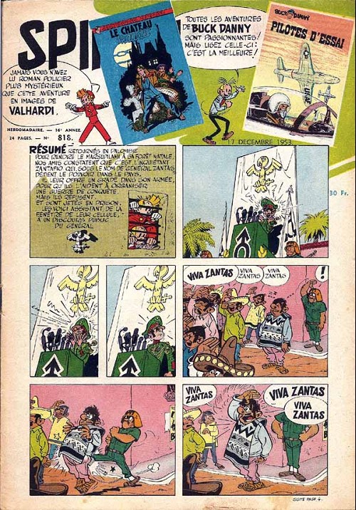 Calendrier 2023 Spirou Spirou