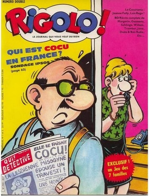 Rigolo : N° 1 et 2 - Qui est cocu en france ?