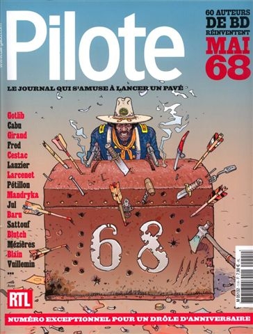 Pilote (spécial) - T03 : 60 auteurs de BD réinventent mai 68