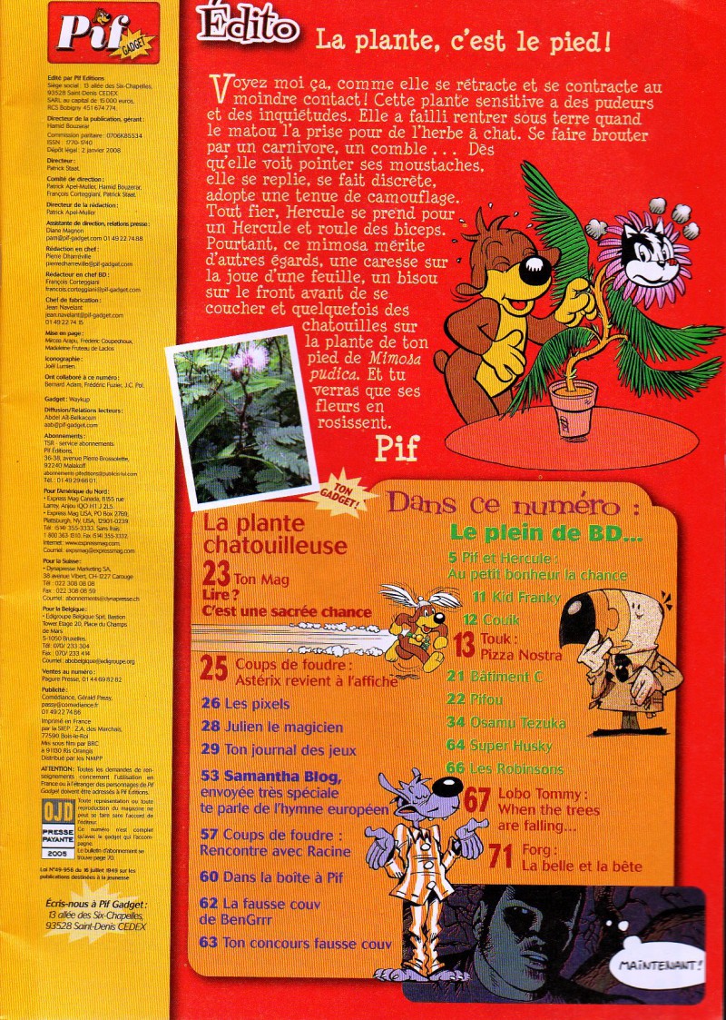 Pif 7e Série (Pif Gadget Nouvelle Série)