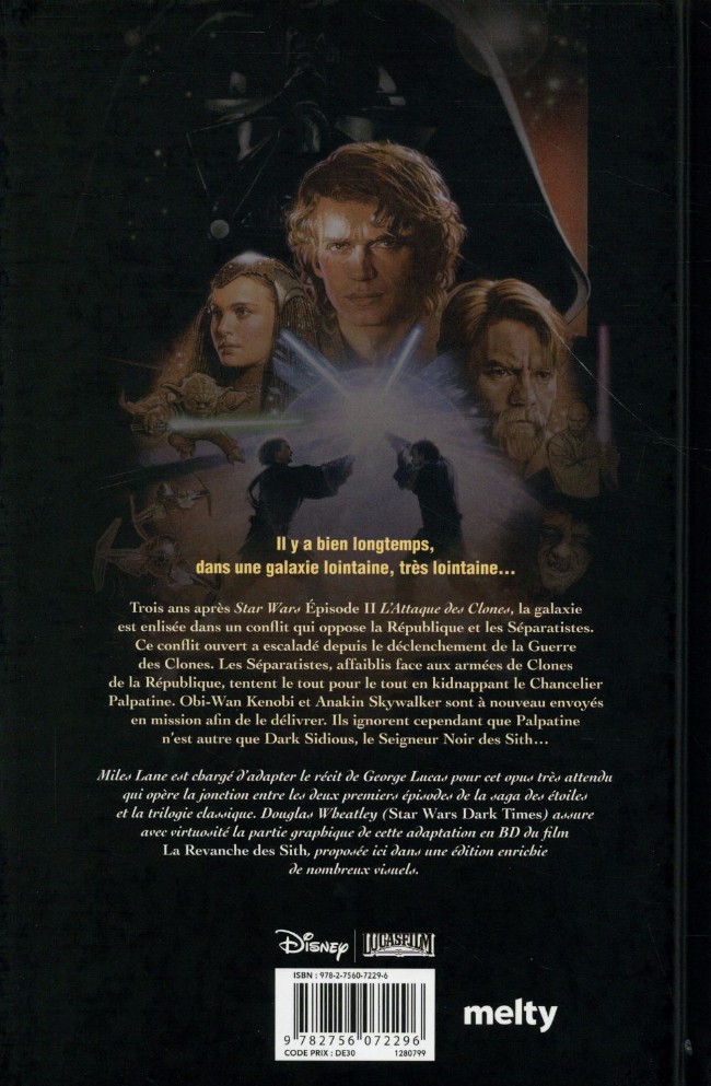 Star Wars 3 Épisode III La revanche des Sith