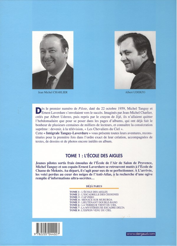 Tanguy Et Laverdure Integrale 1 L Ecole Des Aigles