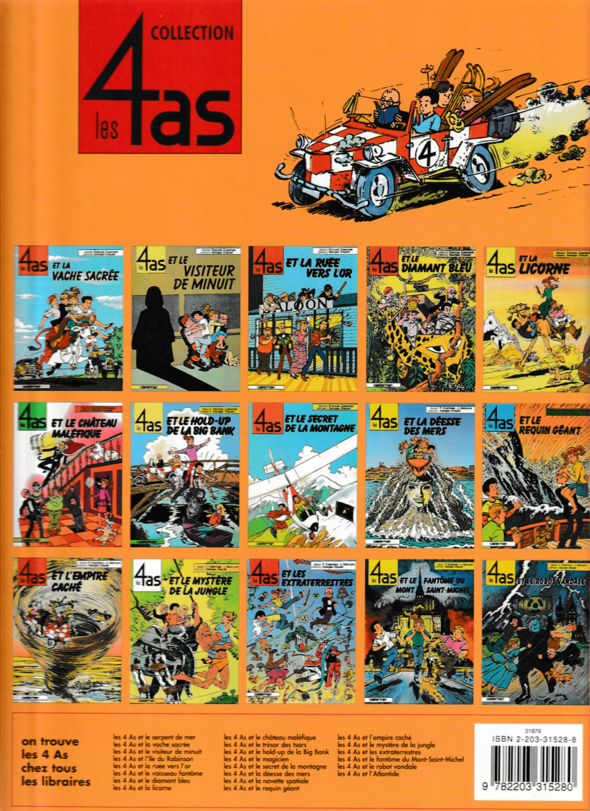 Les 4 As 28 Les 4 As Et L Empire Cache