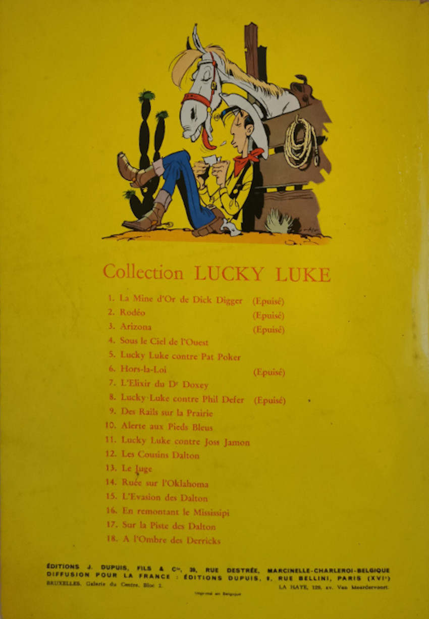 Lucky Luke 12 Les cousins Dalton