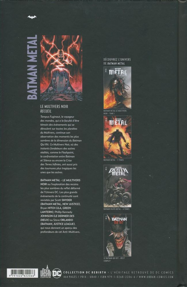 Batman Metal - BD, informations, cotes