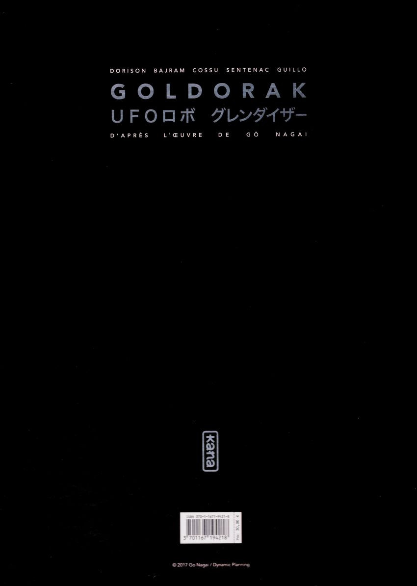 GOLDORAK : J'ai reçu le PRESS KIT + le GROS COLLECTOR