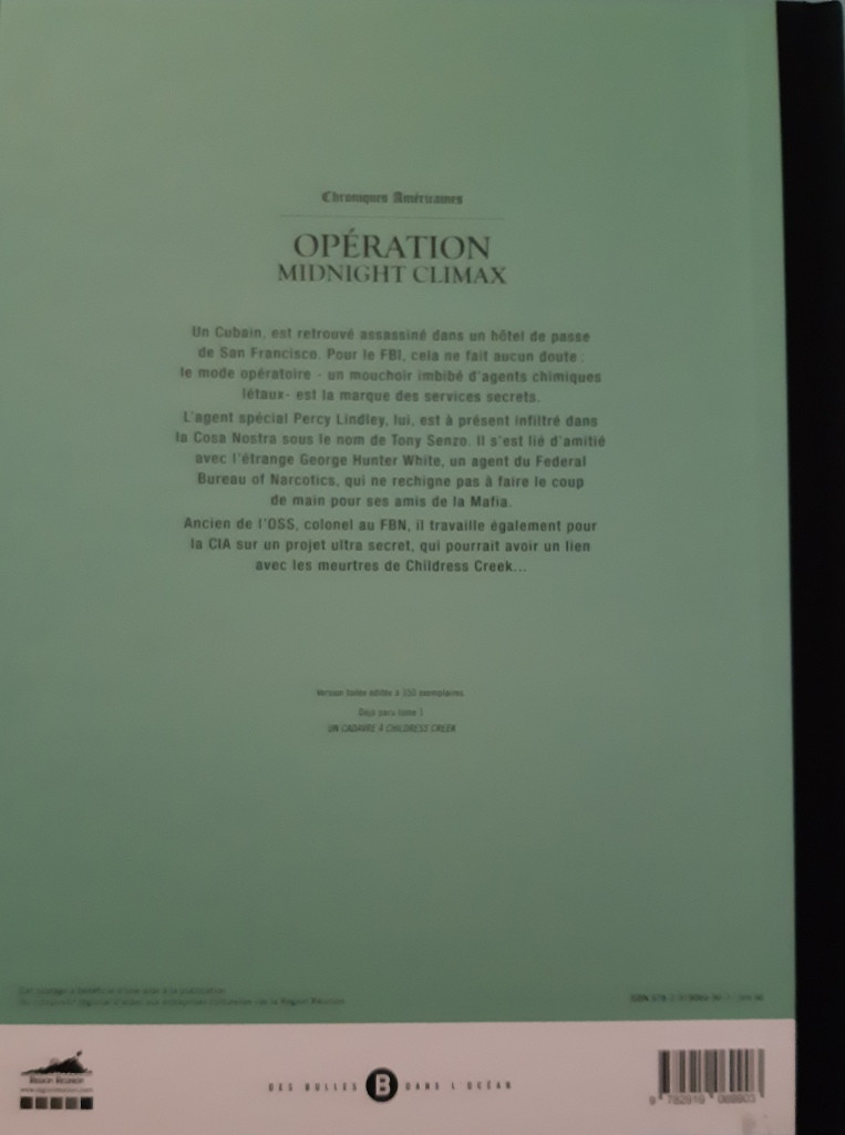 Chroniques Américaines 2 Opération Midnight Climax